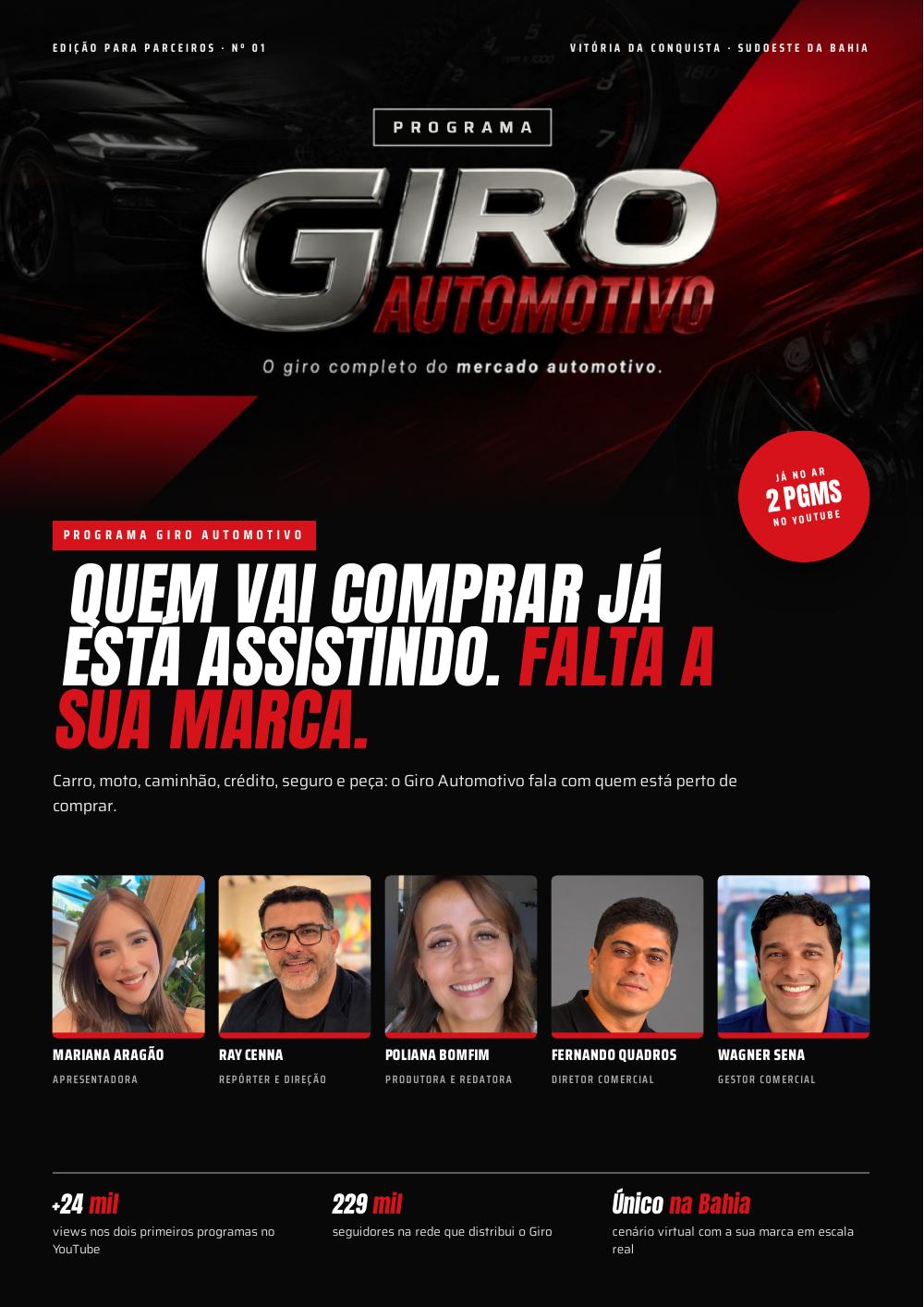 Revista Giro Automotivo, página 1