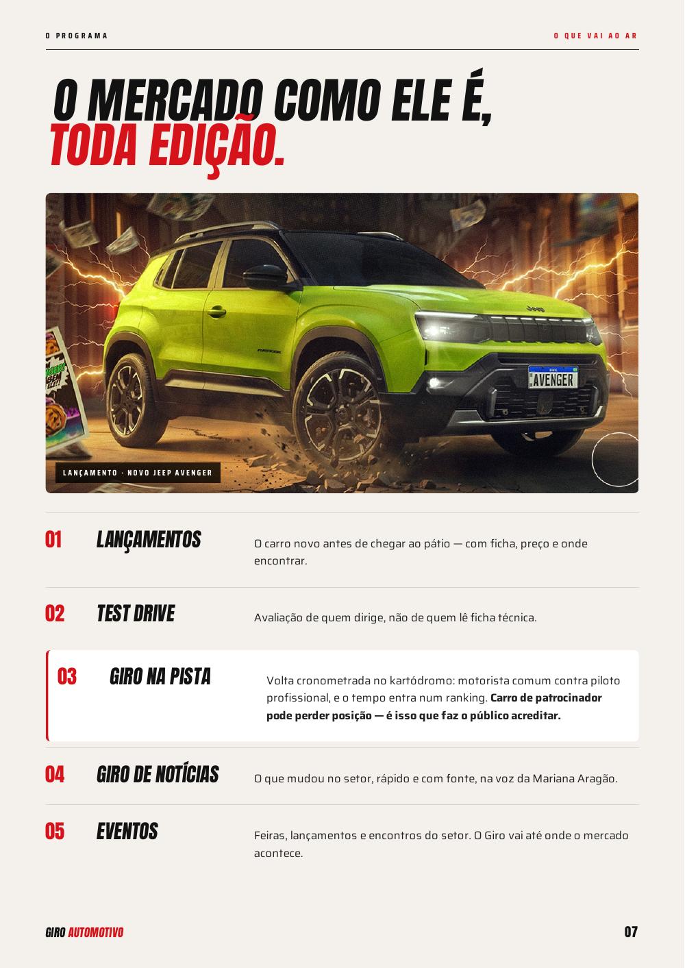 Revista Giro Automotivo, página 7